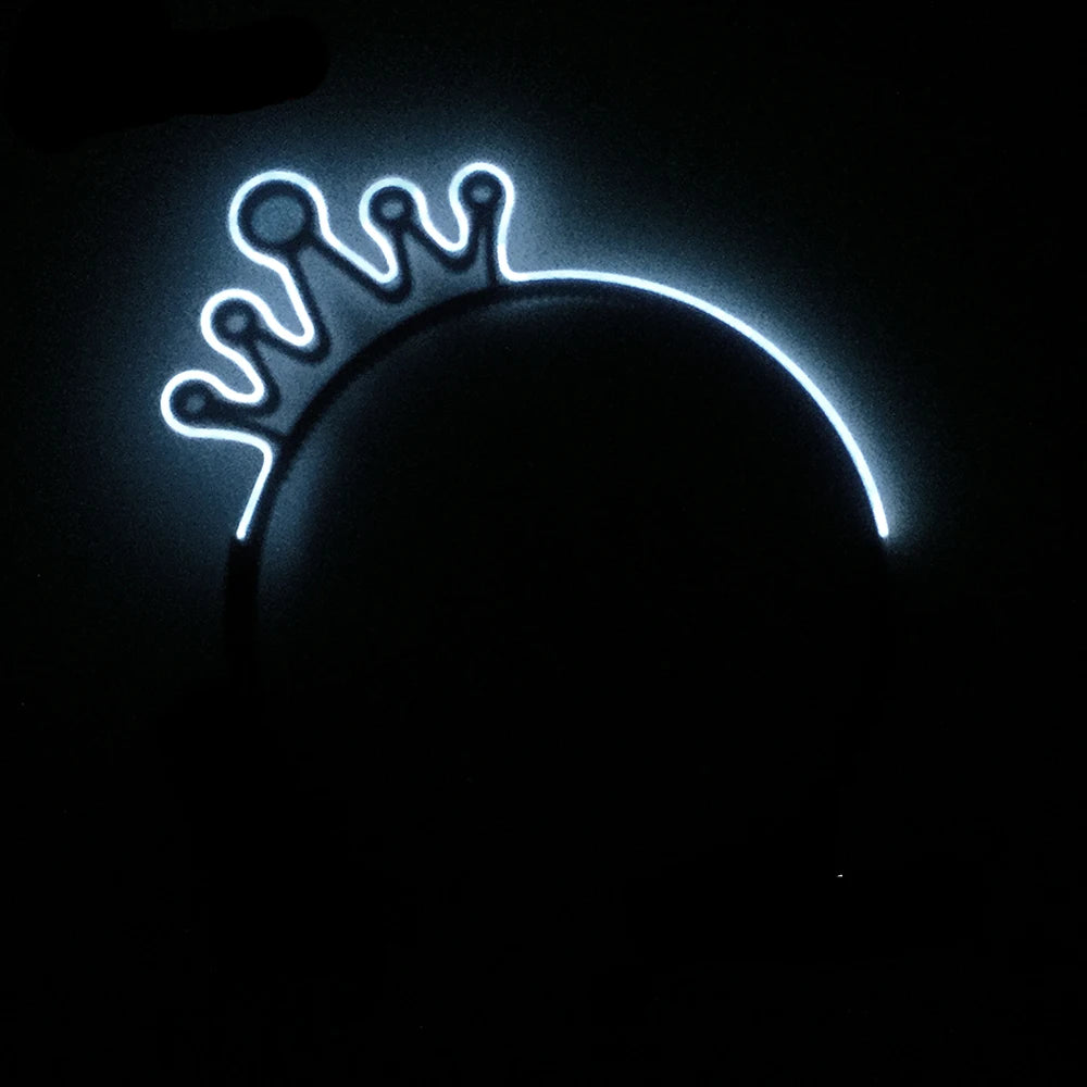 Newest LED Light Up Headband Colorful Color Cat Ear Light Headband For NightClub Rave Party Bachelor Party Supplies