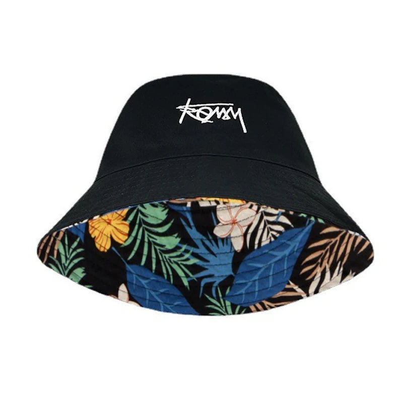 Reversible Hat Big Head Size Autumn Bucket Hat Men Korean Casual Street Panama Hat Hiphop Golf Fisherman Hat Caps for Women