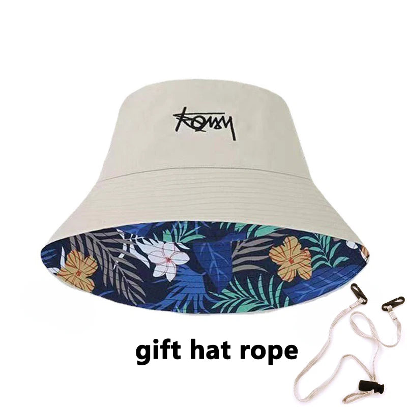 Reversible Hat Big Head Size Autumn Bucket Hat Men Korean Casual Street Panama Hat Hiphop Golf Fisherman Hat Caps for Women