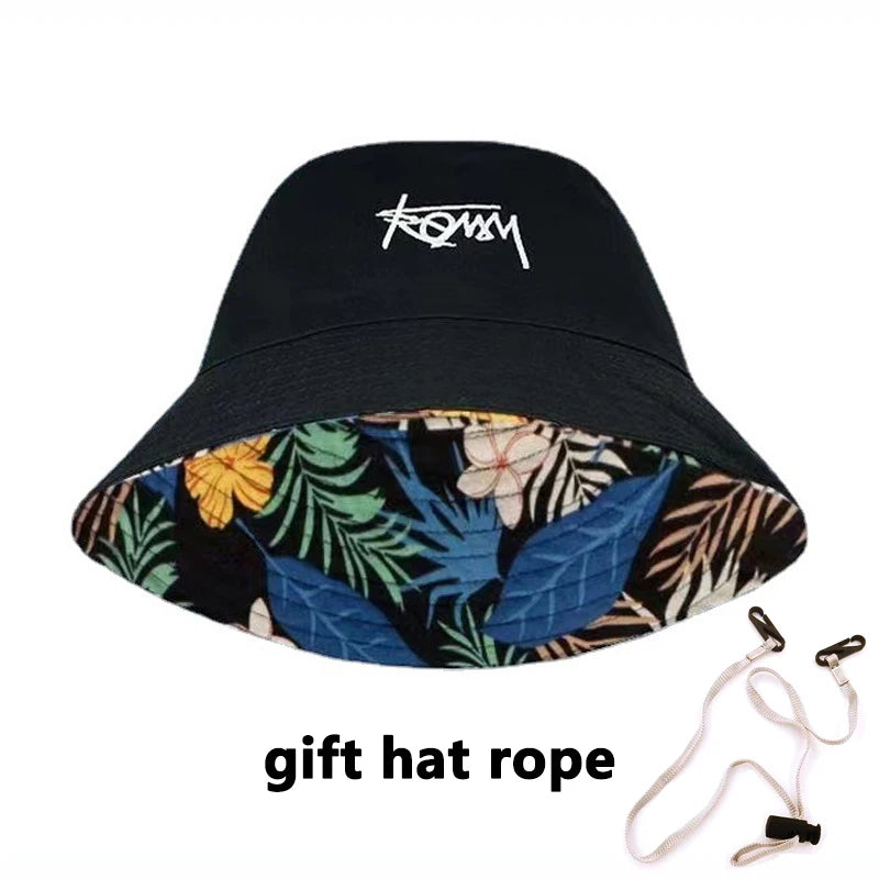 Reversible Hat Big Head Size Autumn Bucket Hat Men Korean Casual Street Panama Hat Hiphop Golf Fisherman Hat Caps for Women