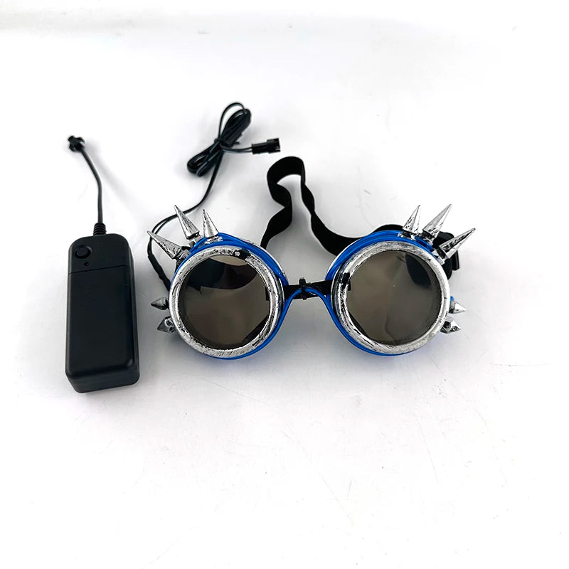New Cool Cyberpunk Style Glasses Glowing Party Decor Luminous LED Sunglasses Lighting Up Bar Rave Music Dancing Party