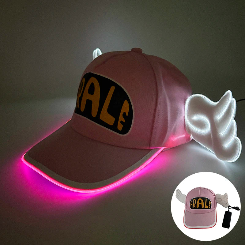 LED Light up Baseball Hat Flashing Glow Rave Party Cap luminous hat for Women Men Hip-hop Club bar Stage Performance Supplies
