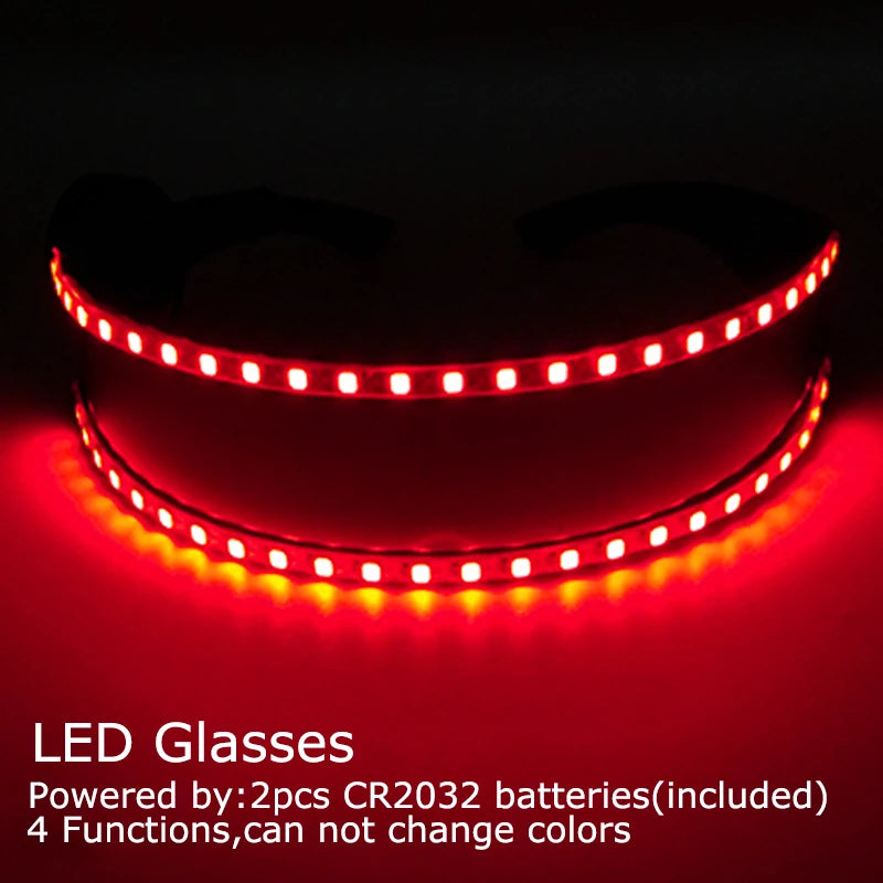 USB Rechargeable Color Changing LED Glow Gloves Rave Flashing Finger Lighting Glove Light Up Rave Costume DJ Party Decor