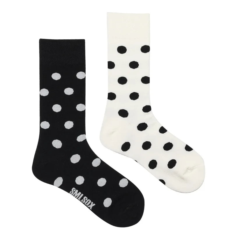 1 Pair Man Women Sock Original AB Tide Socks Medium High Tube Colorful Socks Mystery Alien Cotton Cowboy Clown Bomb Unisex Socks