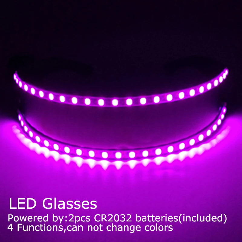 USB Rechargeable Color Changing LED Glow Gloves Rave Flashing Finger Lighting Glove Light Up Rave Costume DJ Party Decor