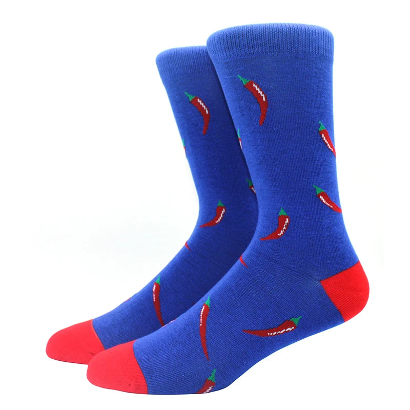 Happy Funny Socks Men's and Women's Alien Sheep Pattern Sokken Diversidos Jacquard Calcetines Unisex Hip Hop Skateboarding Socks