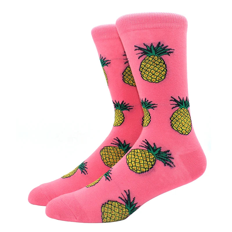 Happy Funny Socks Men's and Women's Alien Sheep Pattern Sokken Diversidos Jacquard Calcetines Unisex Hip Hop Skateboarding Socks